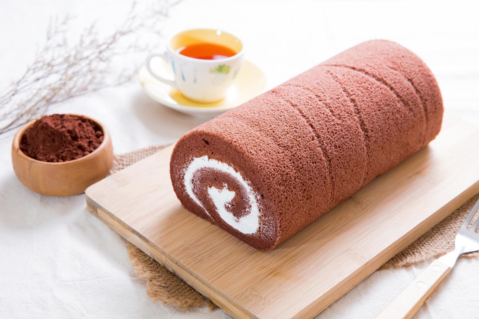 巧克力棉被生乳捲