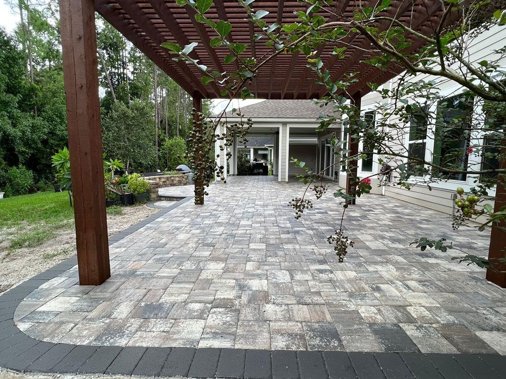 Beautiful Paved Patio