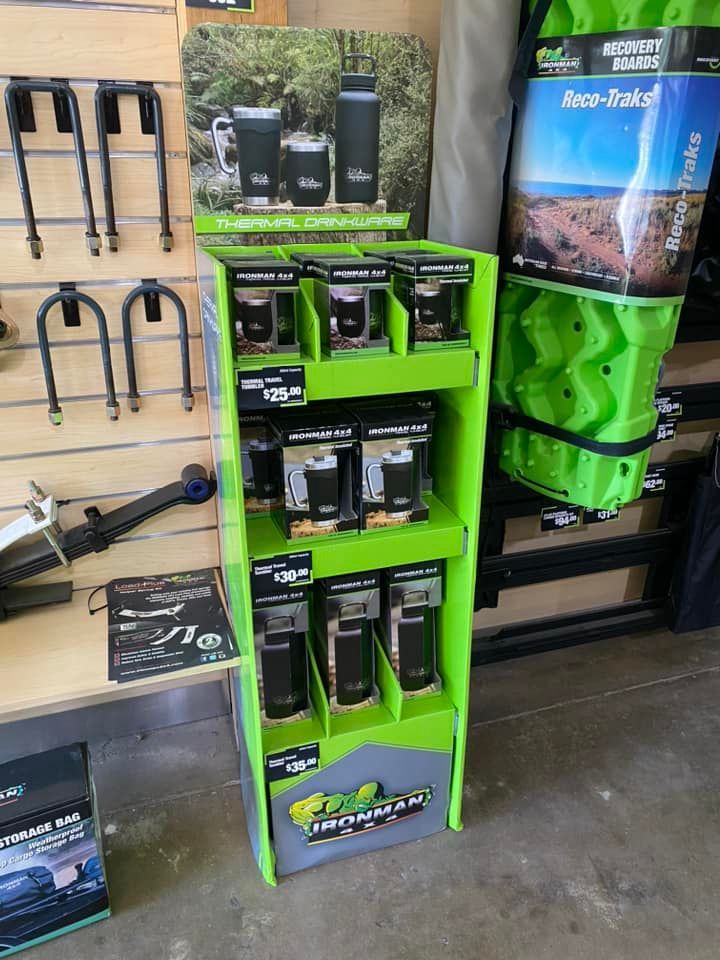 Cordina's Mechanical & 4x4 products on display