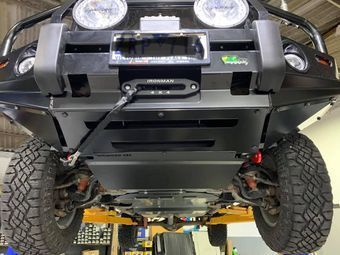 underside of a 4WD