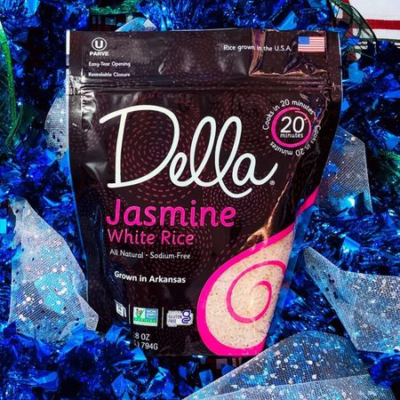 Della Rice Jasmine White Rice Fall Theme