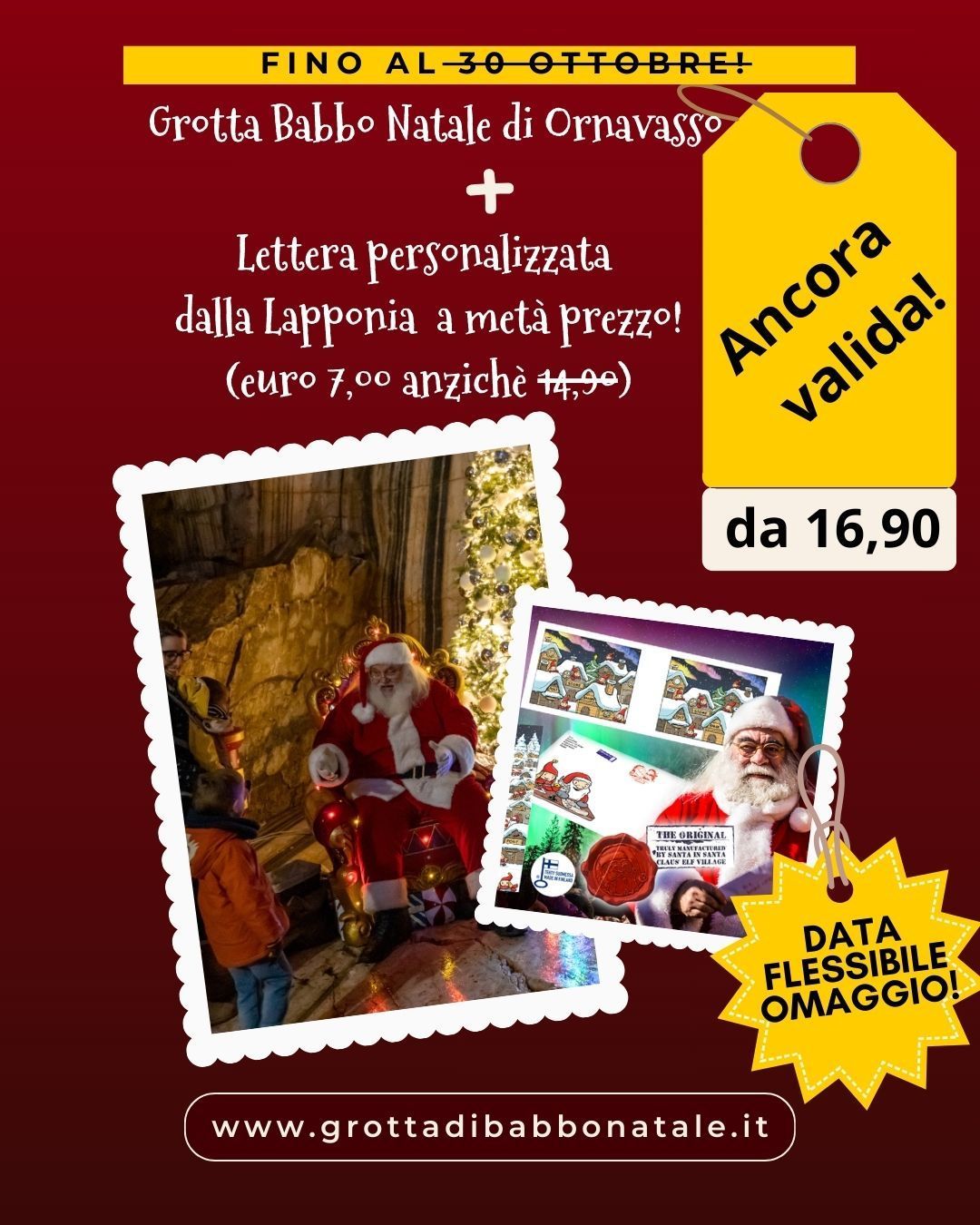 immagine di babbo natale e letterina