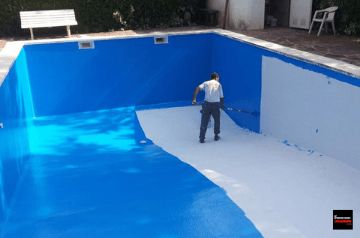 impermeabilizar piscina privada con gresite en valladolid