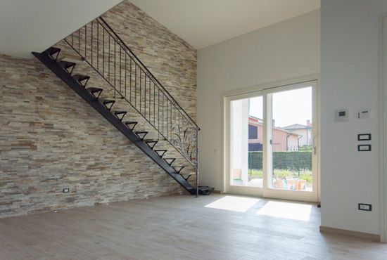 interni casa singola con scala