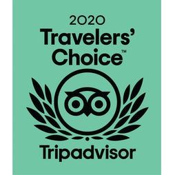It is a travelers choice tripadvisor award.