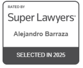 Super lawyers rated by alejandro barraza selected in 2025