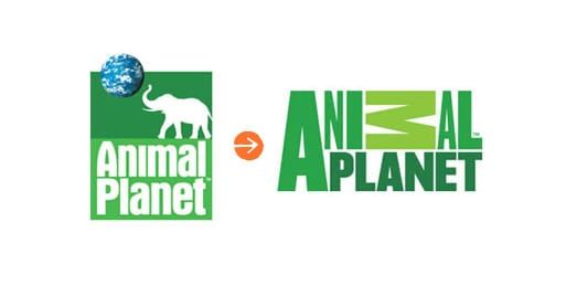 A logo for animal planet with an elephant on it