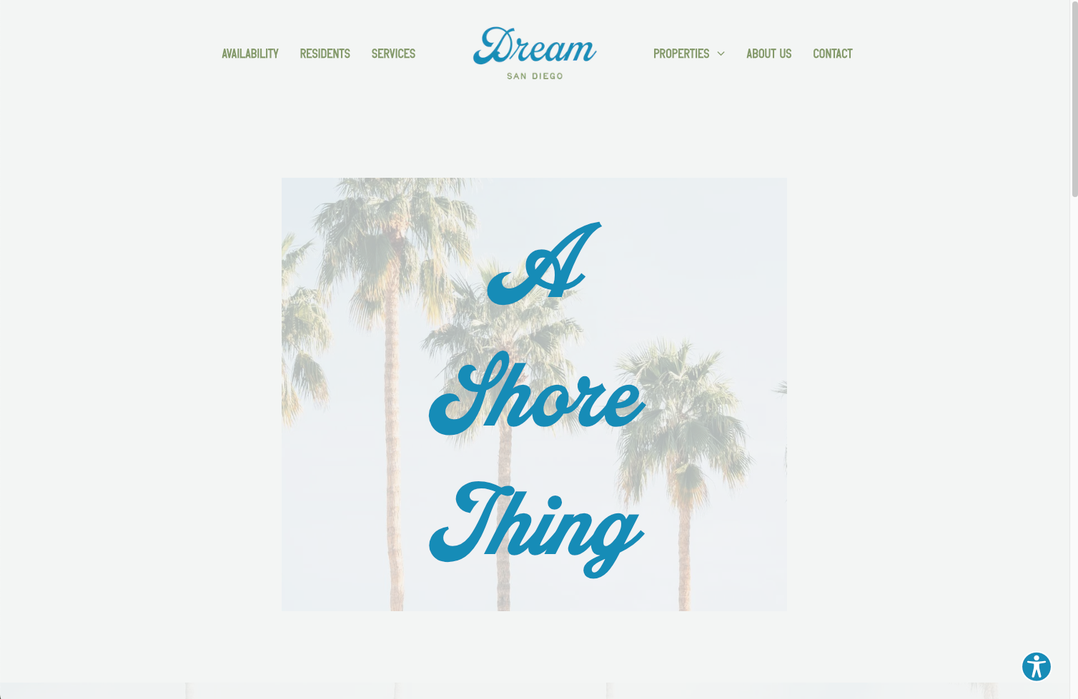 Screen capture of Dream SD website - click to visit site