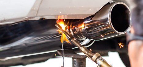 exhaust welding