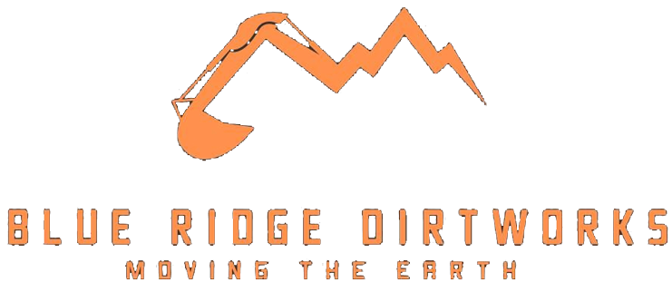 A logo for Blue Ridge Dirtworks