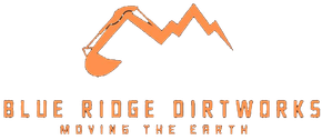 A logo for Blue Ridge Dirtworks