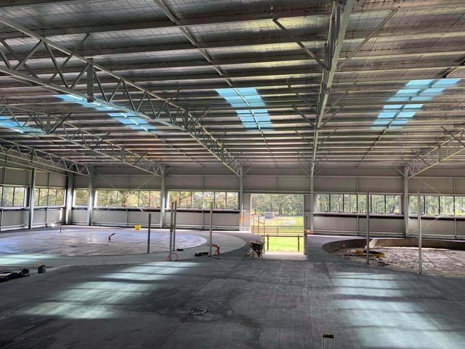 Warehouse Build - Concreting in Southern Highlands, NSW