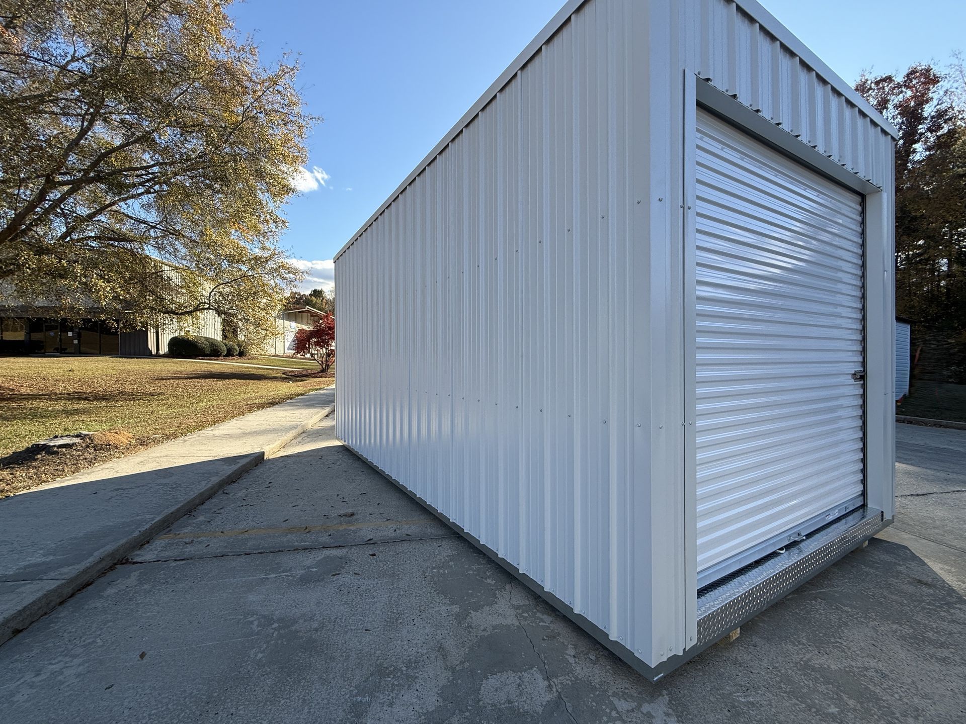 Quick Ship - 10x20 (1 Unit Building) Polar White