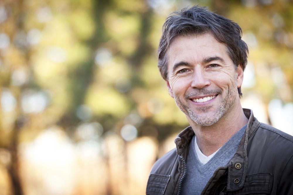 A Man Smiling