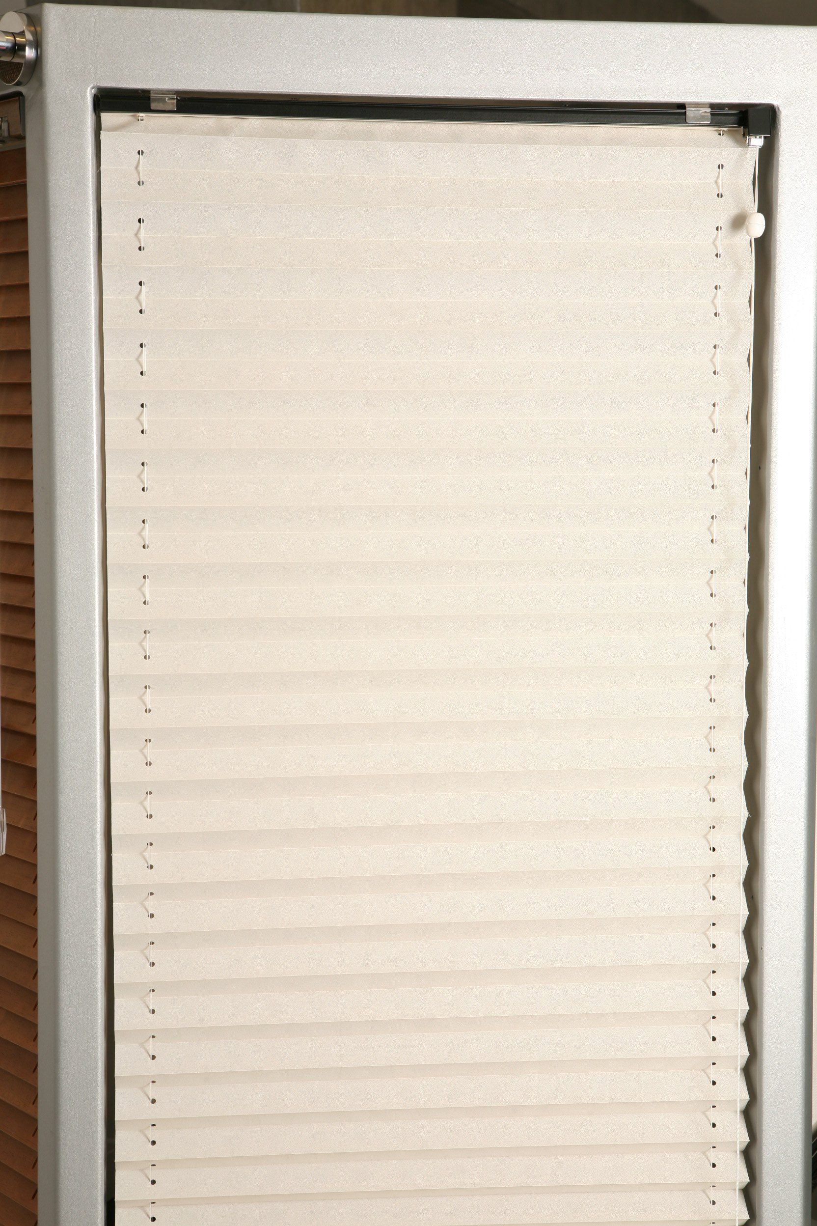 tenda plissè bianca