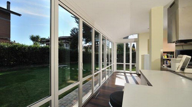 veranda estrna con panorama