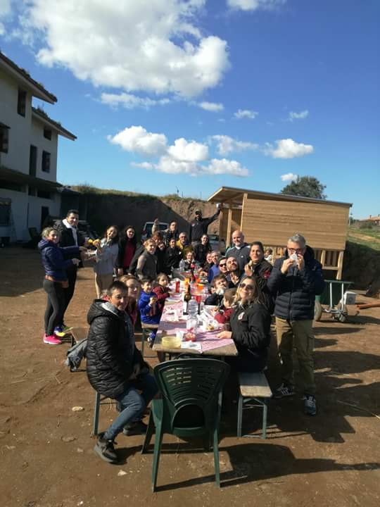 Personale e clienti del maneggio