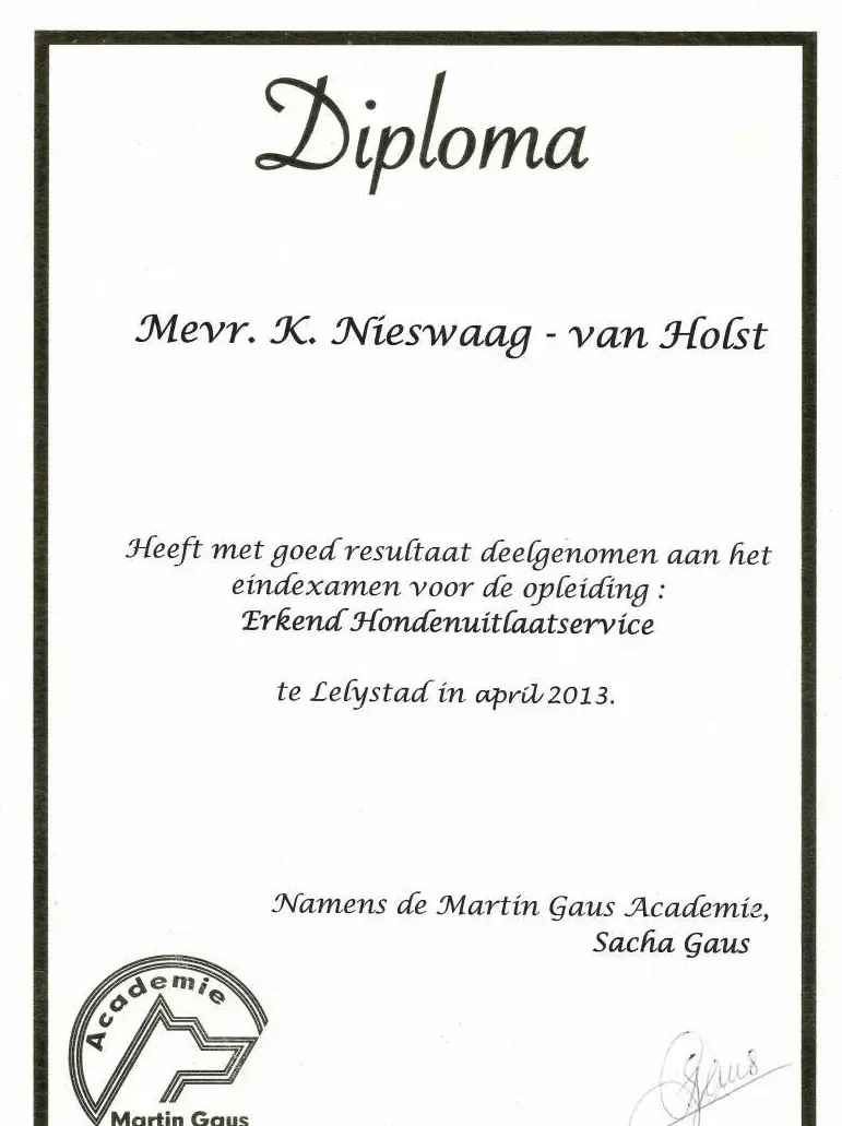 Een diploma