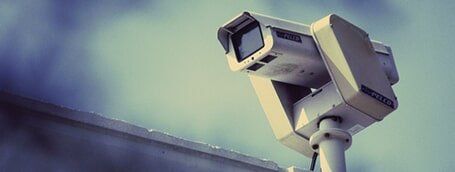 Surveillance Camera on Street — Full-service Alarm Company in Fairfield, CT