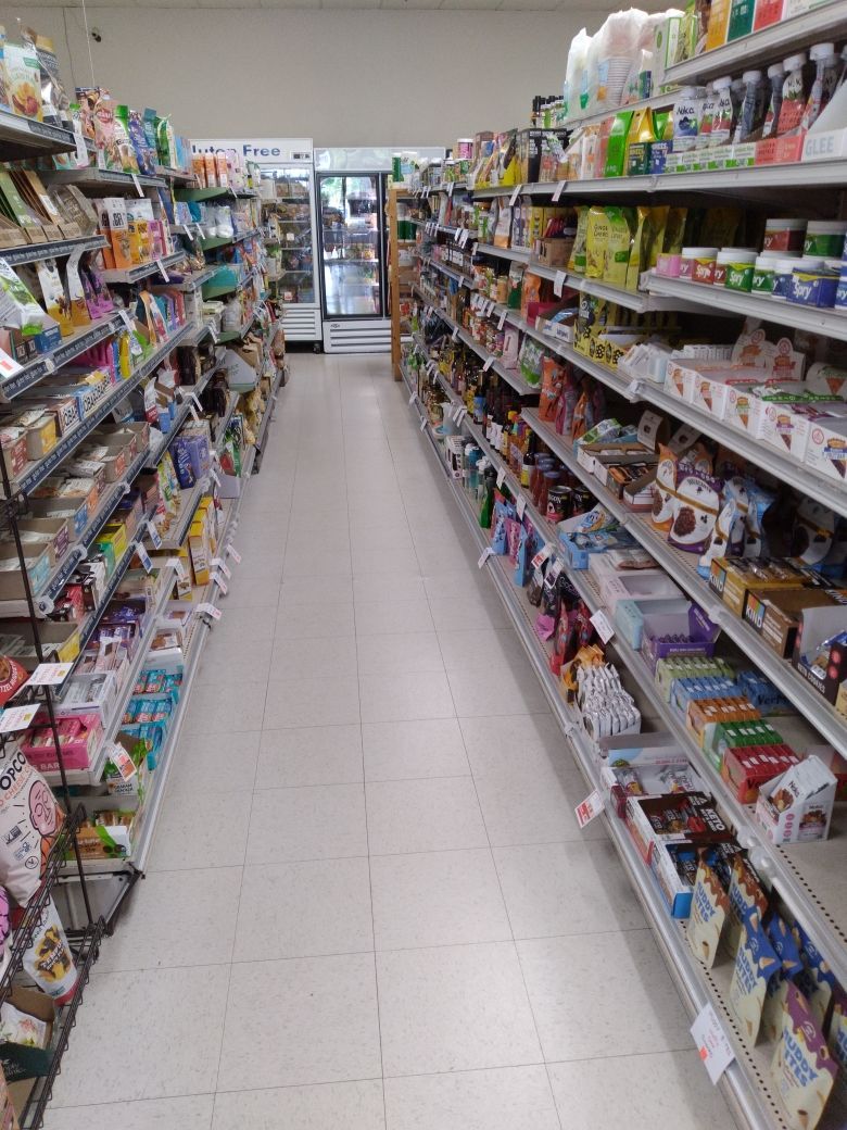 ice cream on refrigerator