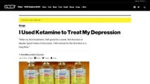 article about ketamine