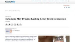 article about ketamine
