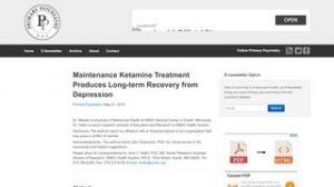 article about ketamine