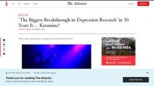 article about ketamine
