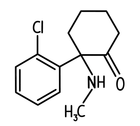 A black and white chemical structure of a chemical compound.