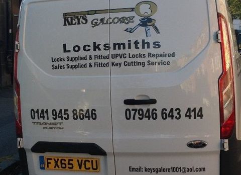 newly installed lock