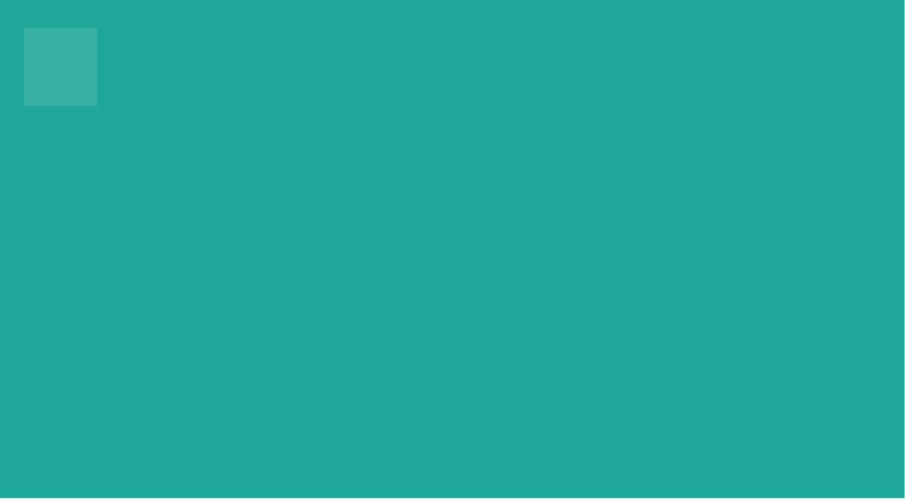 A close up of a turquoise background with a white border.