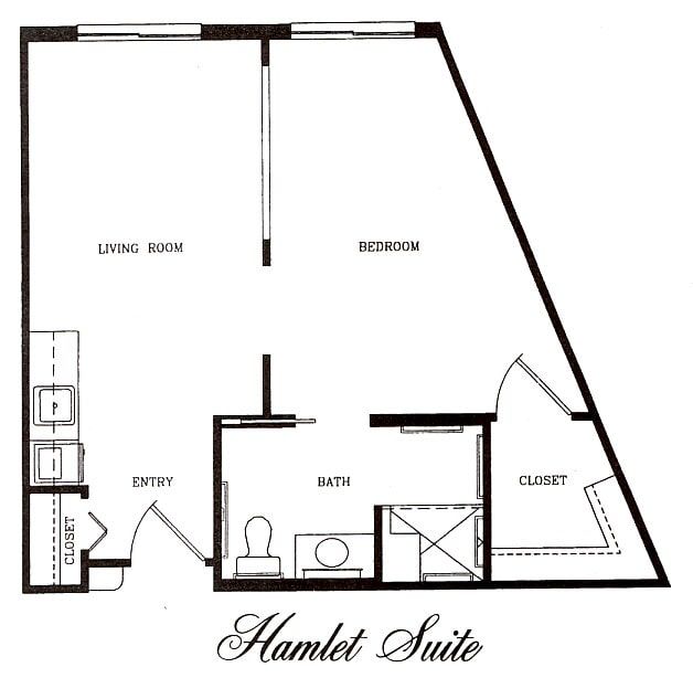 Updated Nursing Home — Hamlet Suite in Central City, NE