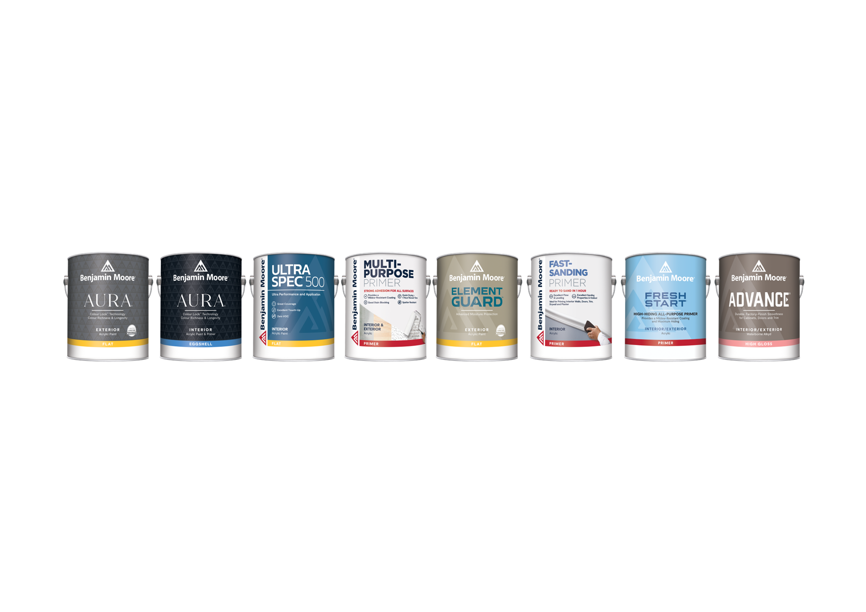 Benjamin Moore Paint in store mixing available