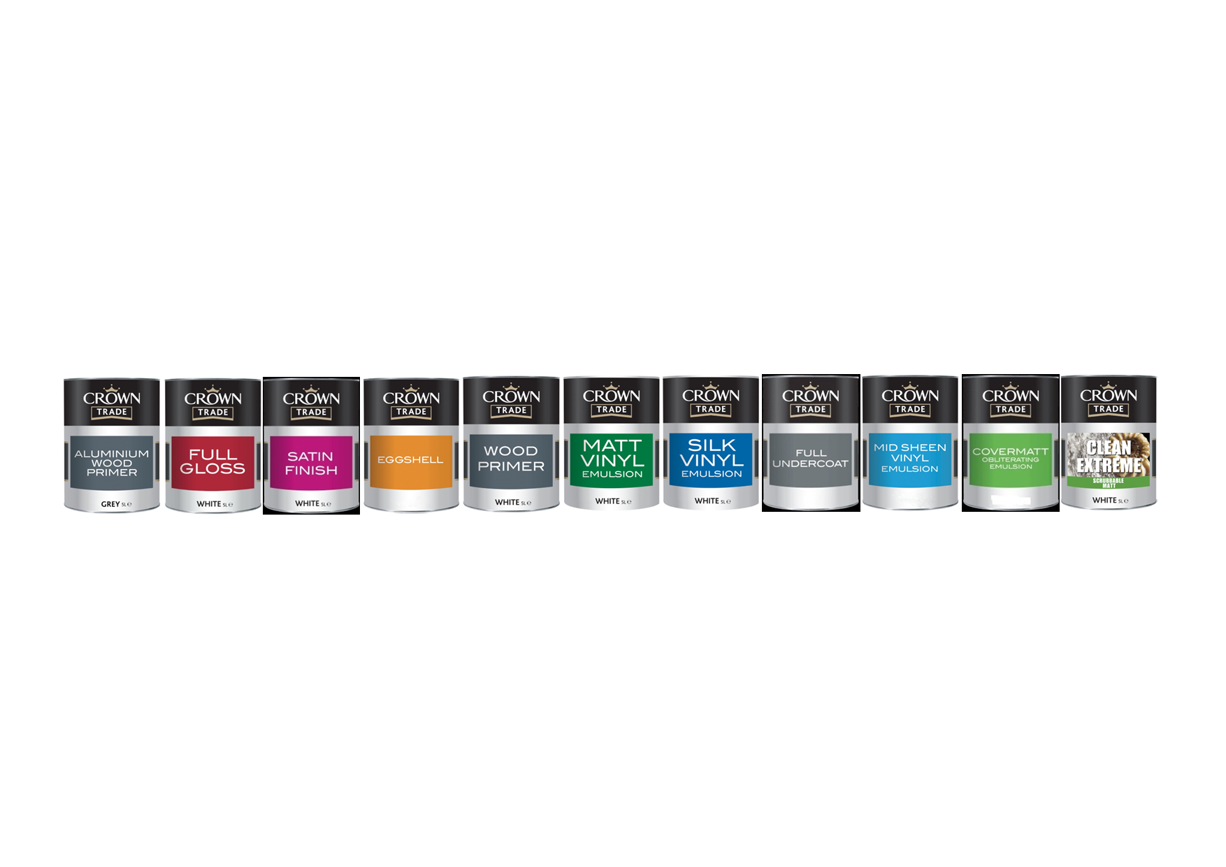 Crown Paint in store mixing available
