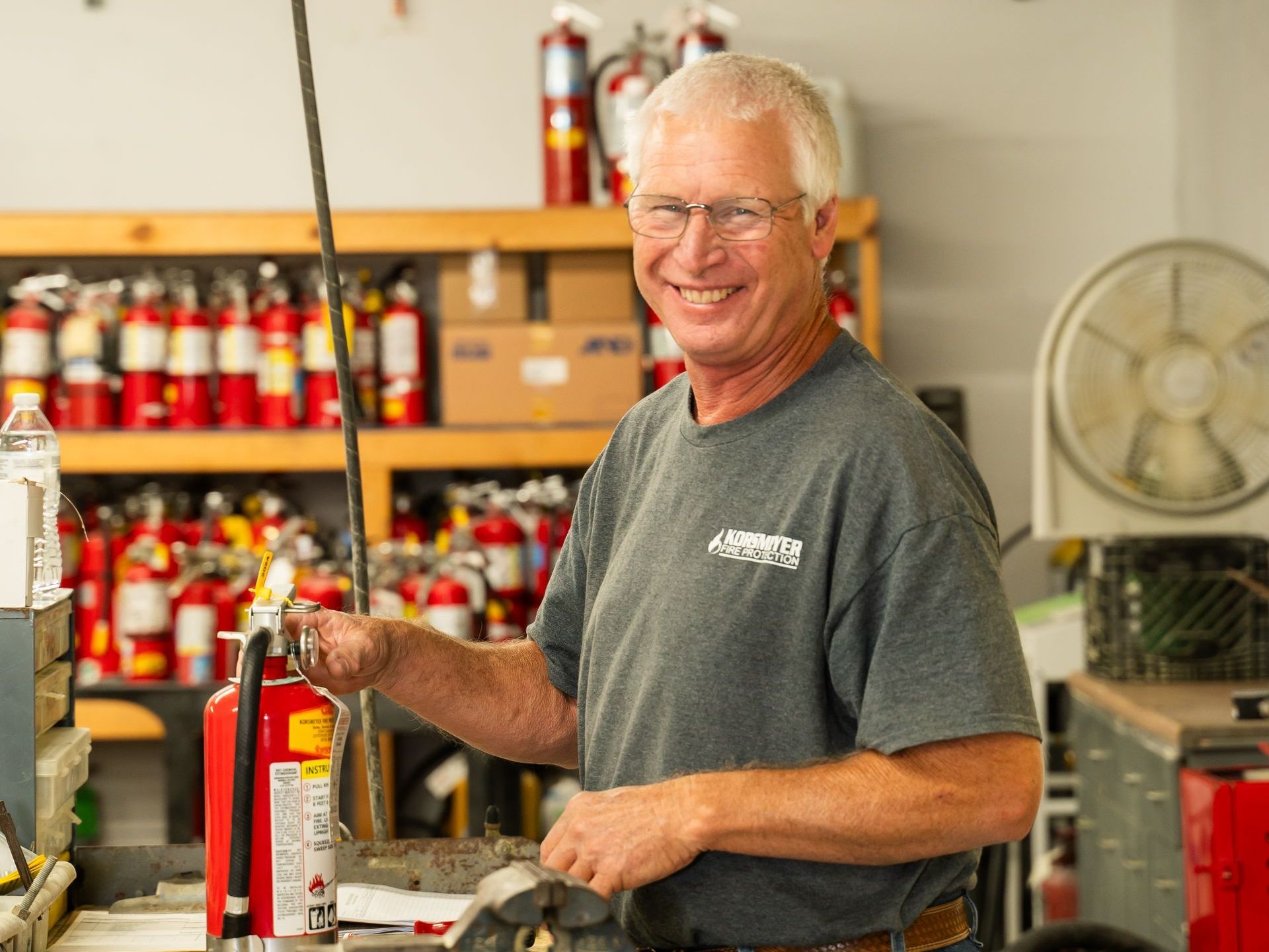 Korsmeyer Fire Protection's Staff Will Provide Friendly Service & Reliable Fire Safety in Mid-MO.