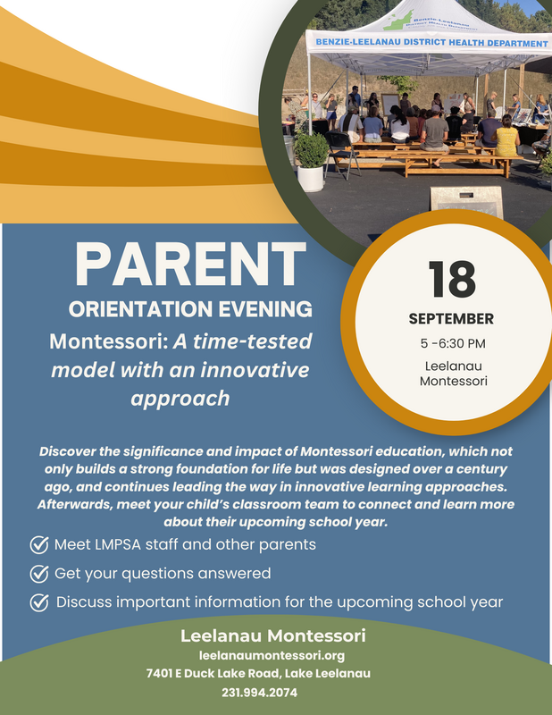 Parent Orientation Evening