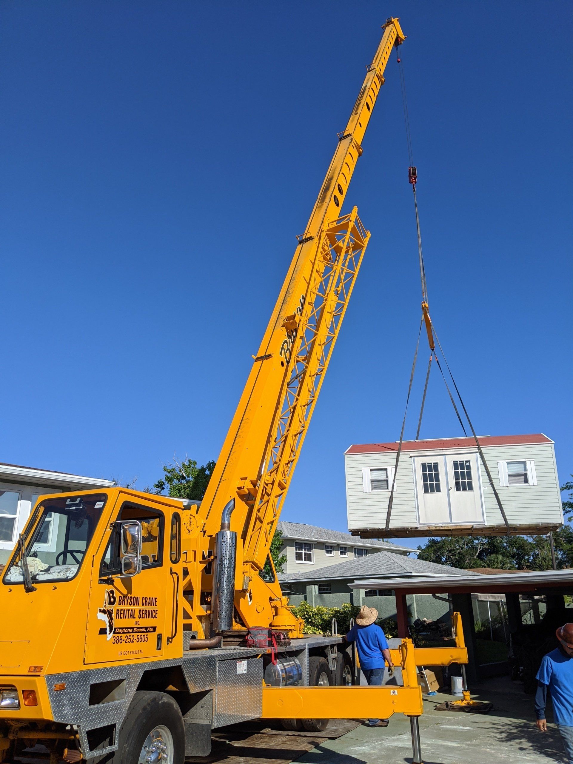 Hydraulic Cranes — Daytona Beach, FL — Bryson Crane Rental Service LLC