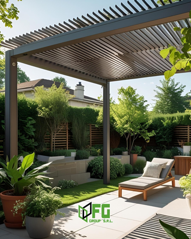 Cucina e sala da pranzo con pareti in mattoni a vista, tavolo bianco e sedie grigie. Finestre luminose e lampade a sospensione.