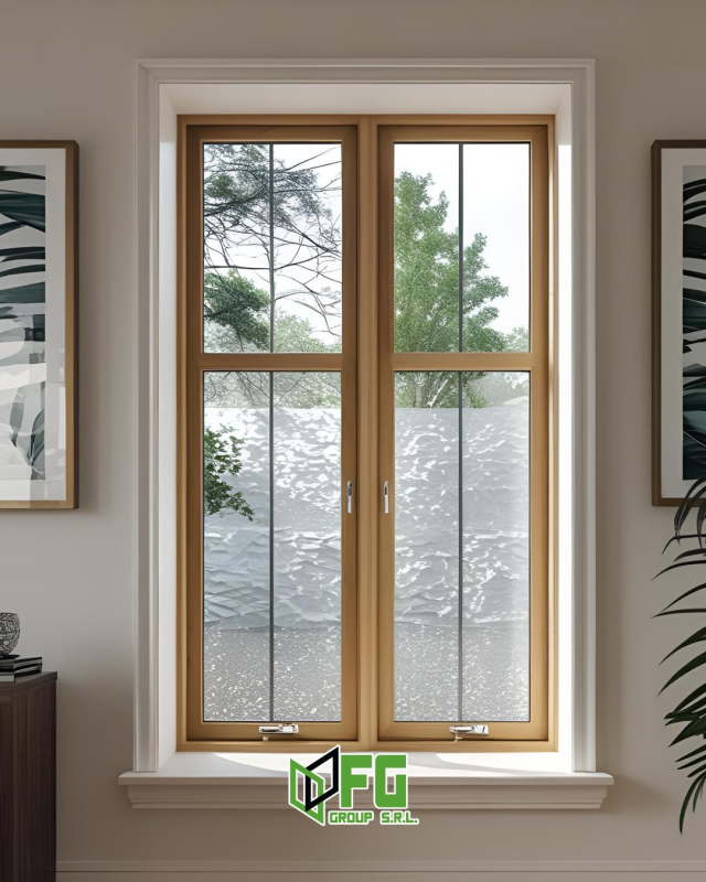 Cucina e sala da pranzo con pareti in mattoni a vista, tavolo bianco e sedie grigie. Finestre luminose e lampade a sospensione.