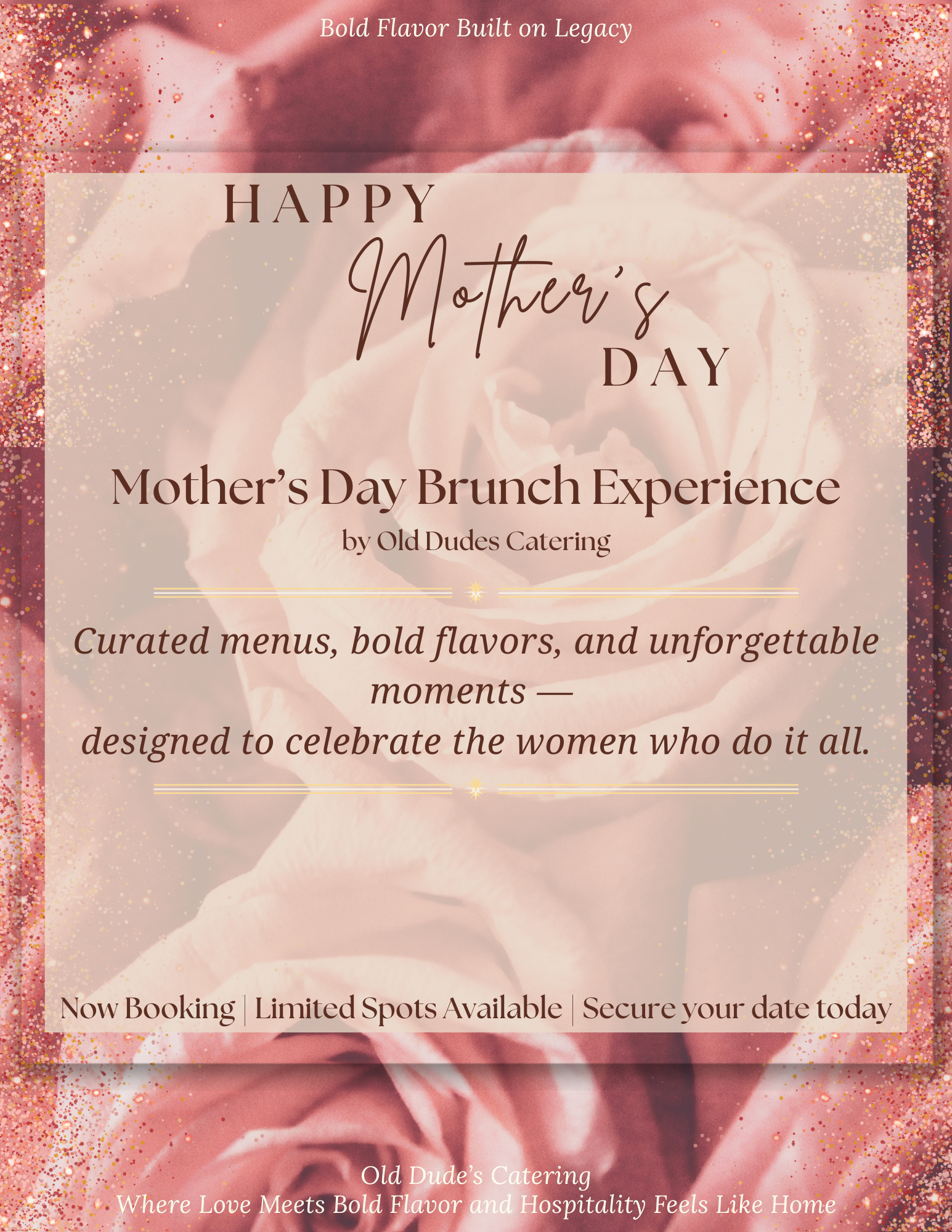 Mother’s Day brunch catering packing