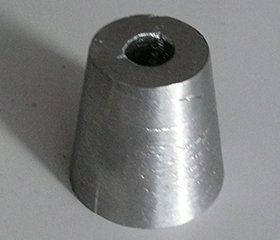 cone-shaped lead