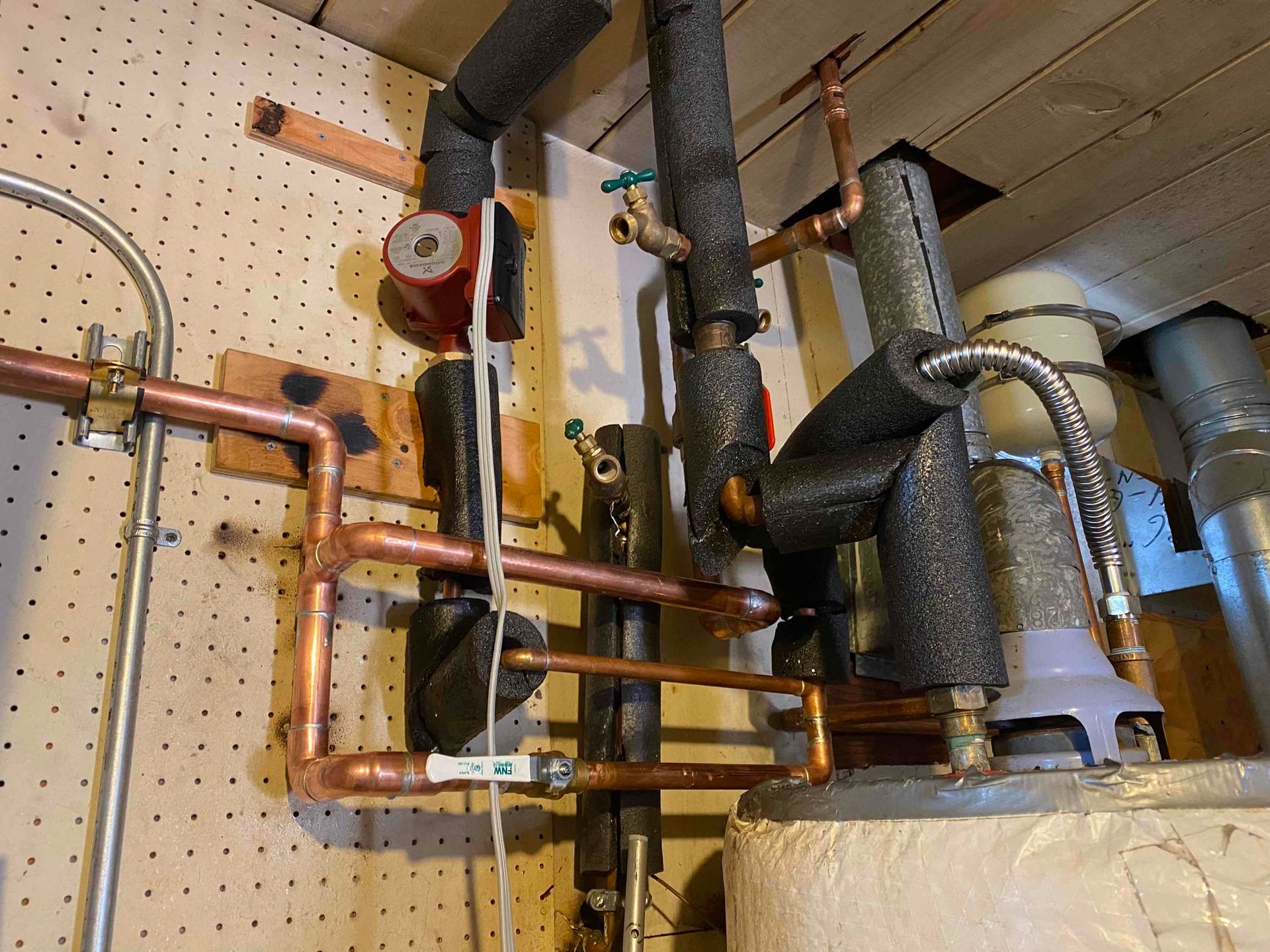Image of a plumbing repipe by Venture Plumbing, Inc. in San Jose, CA