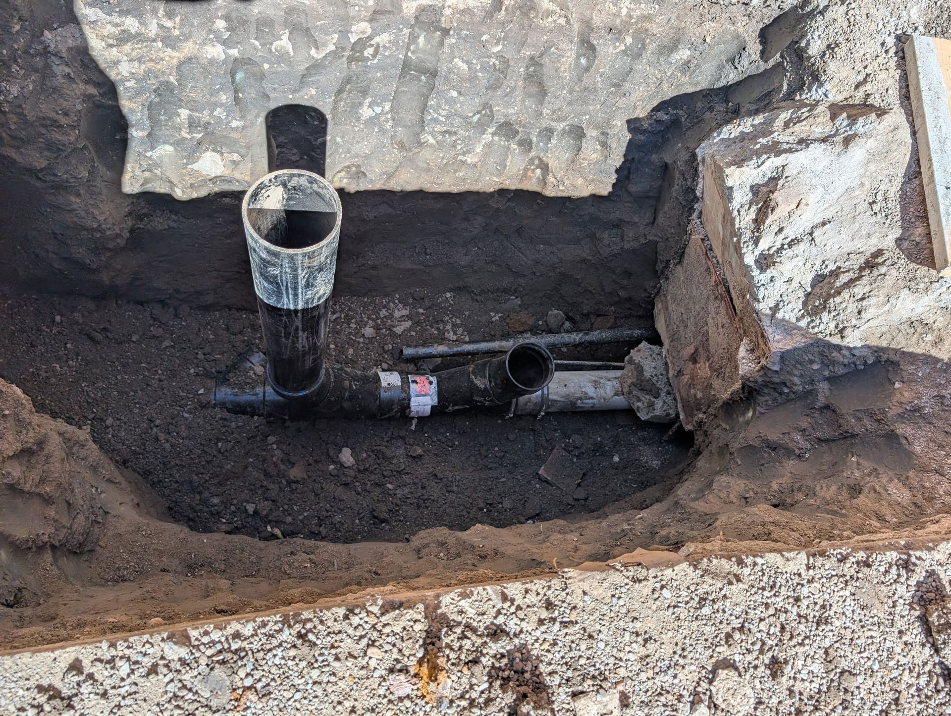 Sewer line cleanout