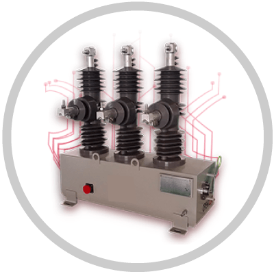 Reconectador trifásico