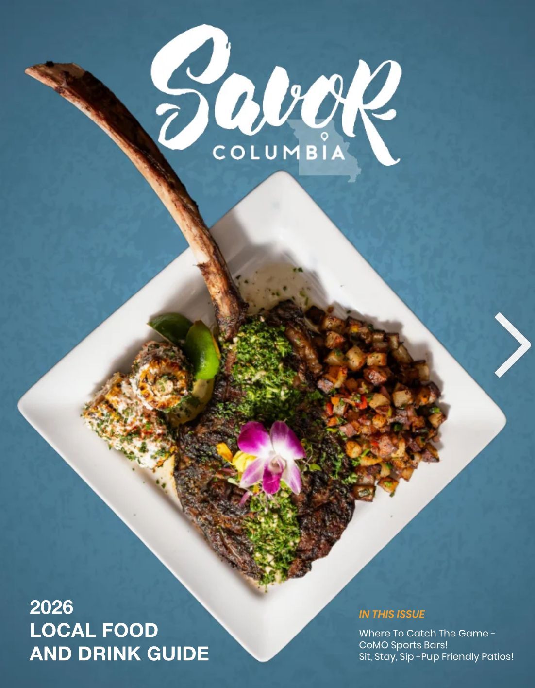 Savor Columbia’s Magazine Is Available Digitally and Around Columbia, MO.