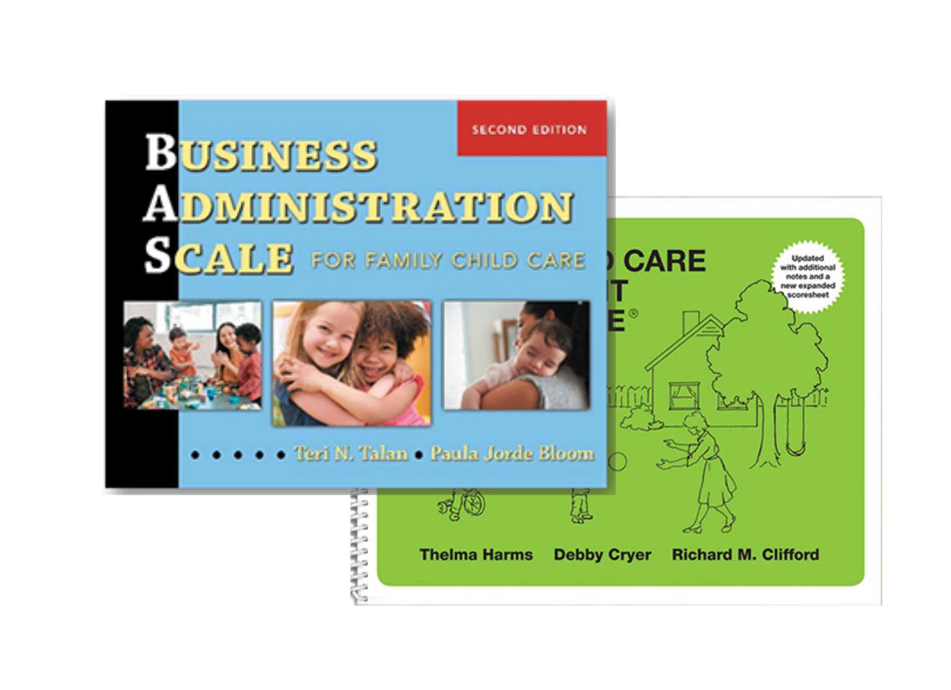 A book titled business administration scale for family child care