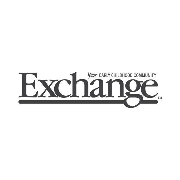 Logo reading “Exchange” with the tagline “Your Early Childhood Community”