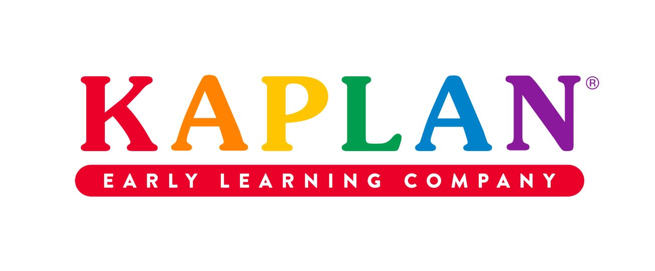 The Kaplan Early Learning Company logo features the multicolored word 