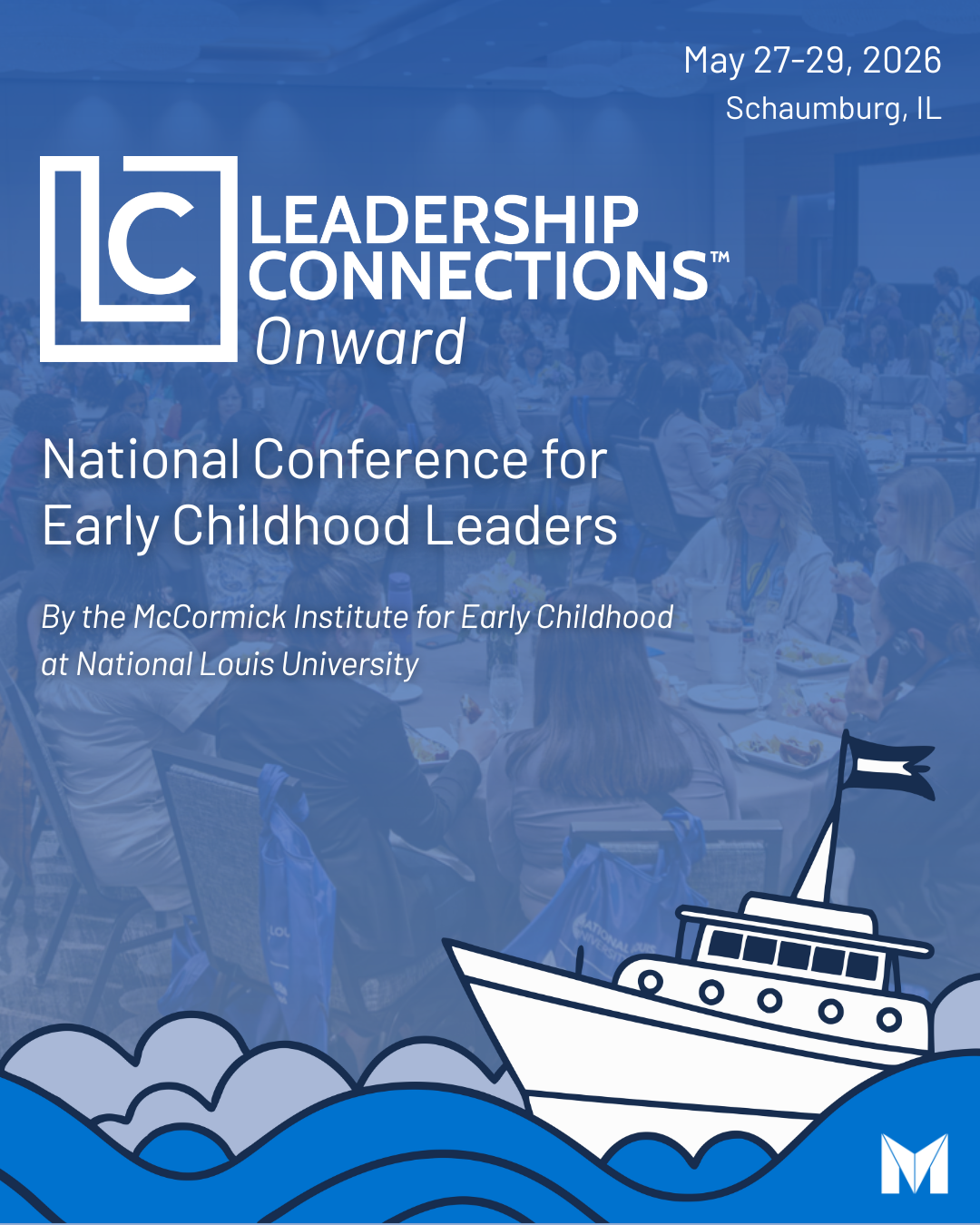 Conference flyer for early childhood leaders: 