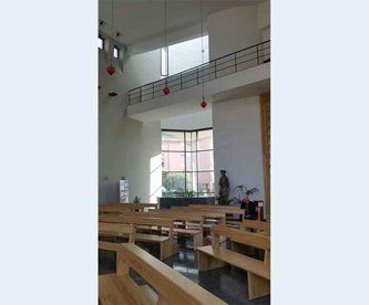 edificio con pavimento in linoleum